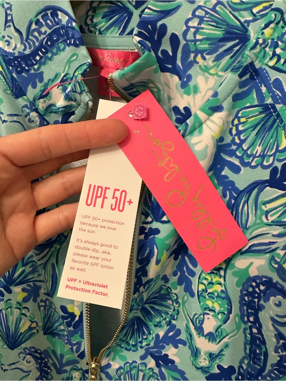 Lilly Pulitzer New with tags Skipper Popover Seeing Double Size Small - Picture 8 of 10